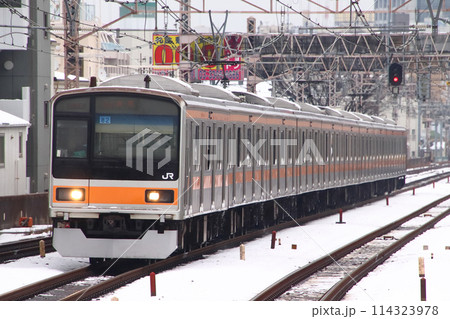 ［JC］冬の中央線209系1000番台（快速：東京⇔高尾） 114323978