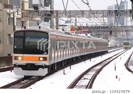 ［JC］冬の中央線209系1000番台（快速：東京⇔高尾） 114323979