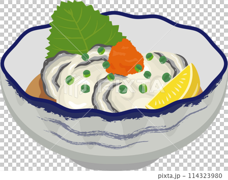 和風小鉢の生牡蠣 114323980