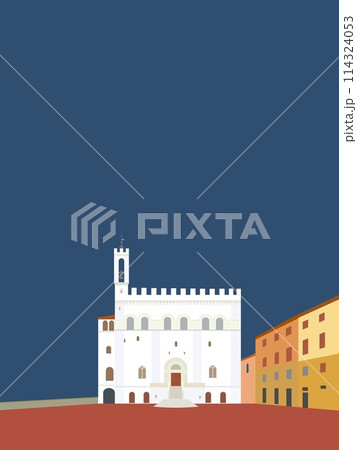 グッビオ gubbio コンソリ館 palazzo dei consoli ウンブリア イタリア グッビオ gubbio コンソリ館 palazzo dei consoli ウンブリア イタリア 114324053