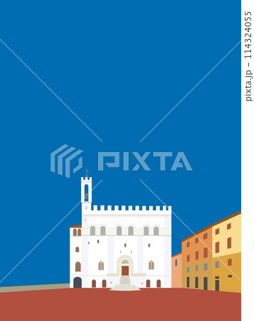グッビオ gubbio コンソリ館 palazzo dei consoli ウンブリア イタリア グッビオ gubbio コンソリ館 palazzo dei consoli ウンブリア イタリア 114324055