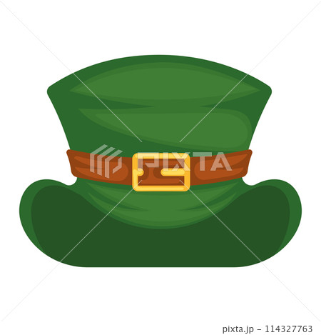 Traditional irish elf hat icon Vector Traditional irish elf hat icon Vector 114327763