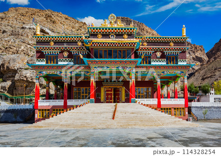 Buddhist monastery in Kaza, Spiti Valley 114328254