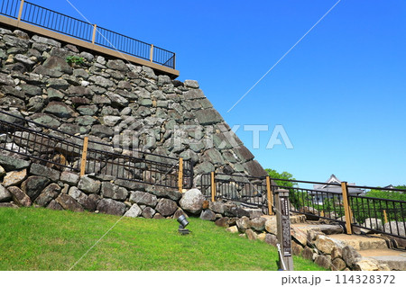 奈良県大和郡山市 郡山城跡 天守台 奈良県大和郡山市 郡山城跡 天守台 114328372