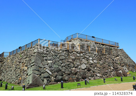 奈良県大和郡山市 郡山城跡 天守台 奈良県大和郡山市 郡山城跡 天守台 114328374