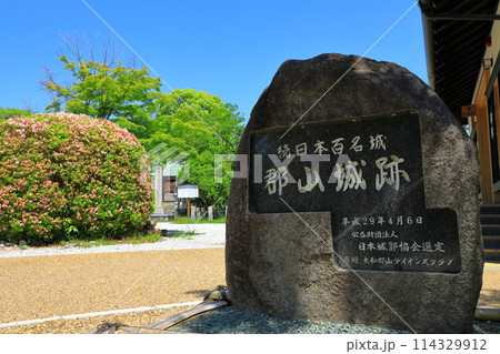 奈良県大和郡山市　郡山城跡 114329912