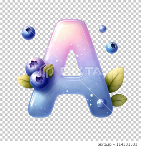 3D letter A 3D letter A 114331333