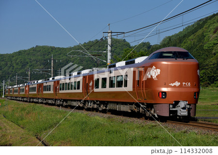 伯備線を走る273系特急やくも6号 114332008
