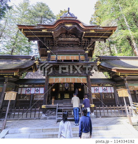 諏訪大社,　下社　春宮 114334192