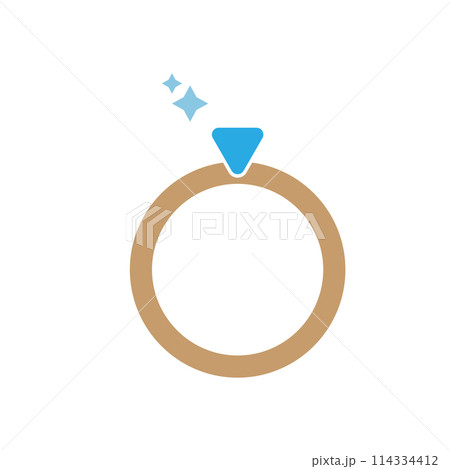 Ring icon design template isolated illustration Ring icon design template isolated illustration 114334412