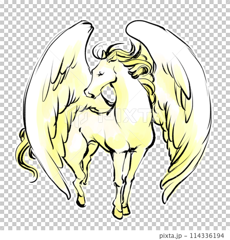 Illustration of Pegasus 114336194