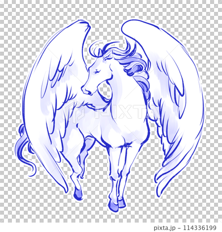 Illustration of Pegasus 114336199