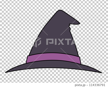 Witch hat illustration 114336791