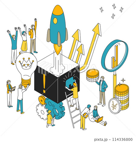 スタートアップ イメージ スタートアップ イメージ 114336800