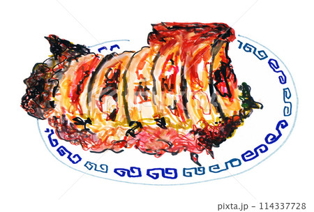 羽付き餃子 羽付き餃子 114337728