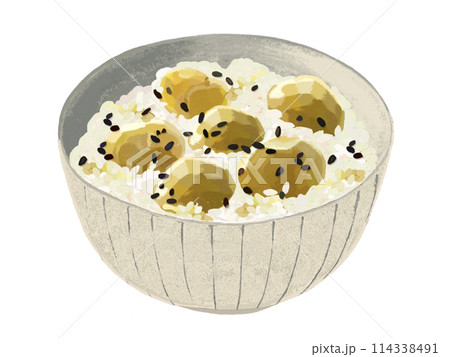 栗ご飯 栗ご飯 114338491