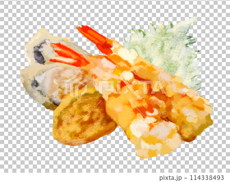 Tempura (without plate) 114338493