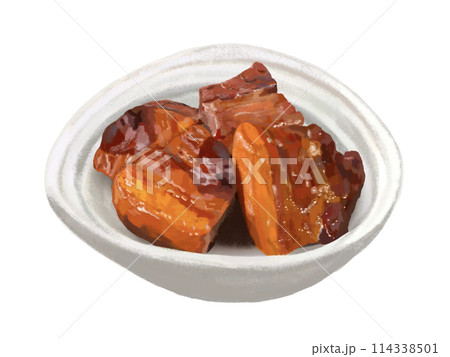 豚の角煮（小鉢付き） 114338501