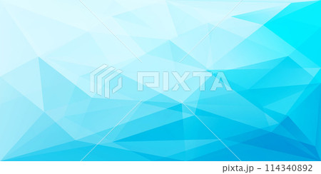 Abstract blue geometric polygonal vector background 114340892
