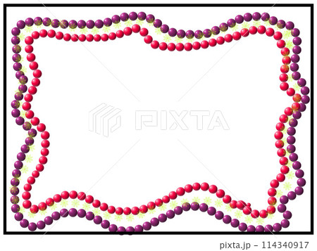 Purple green red background with black border open white space 114340917