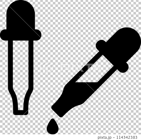 スポイトのアイコン スポイトのアイコン 114342383