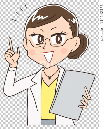 Doctor Beauty Researcher Woman 114342578