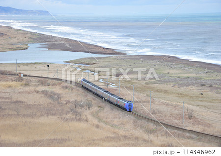 根室本線 音別ー尺別 JR北海道 キハ283系 スーパーおおぞら 根室本線 音別ー尺別 JR北海道 キハ283系 スーパーおおぞら 114346962