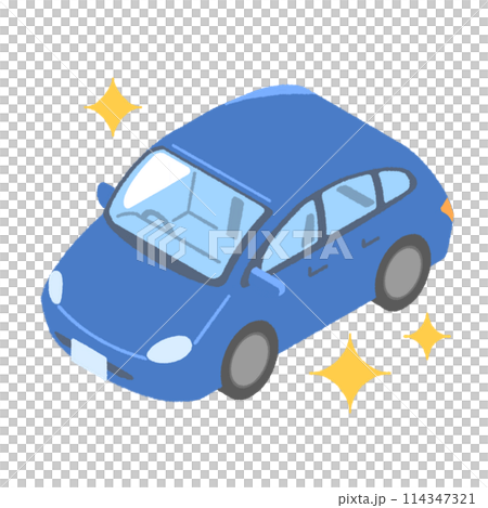 青い車 青い車 114347321