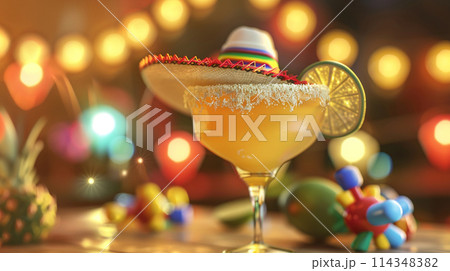 Festive Cinco de Mayo Margarita 114348382