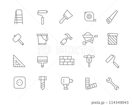 Repair icons 114349043