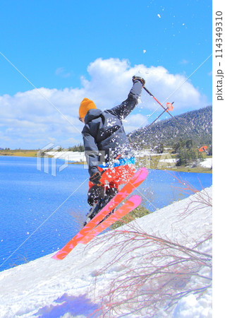 春スキー 114349310
