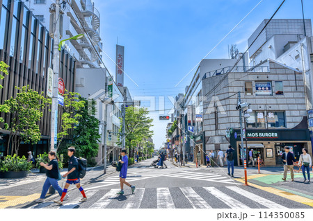 東京都世田谷区の都市風景 成城学園前駅 東京都世田谷区の都市風景 成城学園前駅 114350085