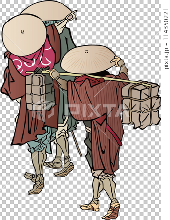 浮世絵　町人　その224 114350221