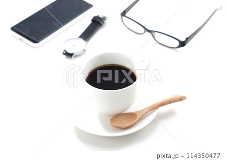 ホットコーヒーイメージ ホットコーヒーイメージ 114350477
