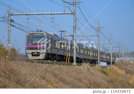 京成3000形電車　京成上野行き快速特急 114350673