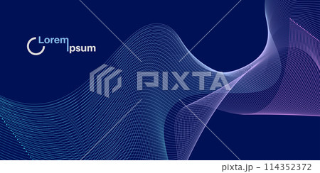 幾何学 抽象 遺伝子 波 科学 分子 背景 114352372