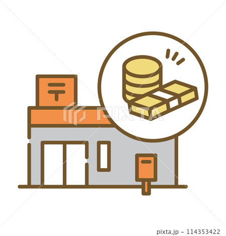 郵貯 銀行 郵便局 郵貯 銀行 郵便局 114353422