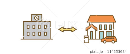 学校と家庭 114353684