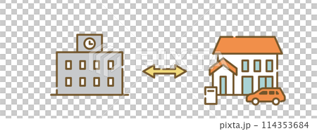 学校と家庭 114353684