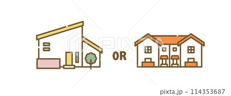賃貸か住宅購入 賃貸か住宅購入 114353687