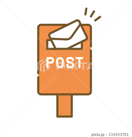 郵便ポスト アイコン 郵便ポスト アイコン 114353701