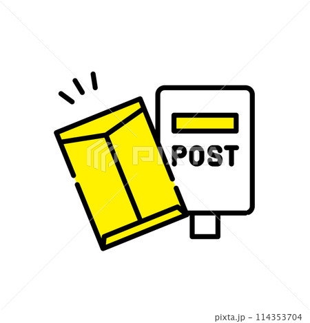 ポスト 郵便 アイコン ポスト 郵便 アイコン 114353704