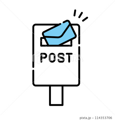 ポスト 郵便 アイコン ポスト 郵便 アイコン 114353706