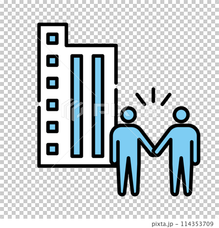 業務圖示握手 業務圖示握手 114353709