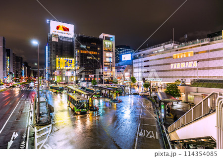日本の東京都市景観　錦糸町駅などを望む＝令和6年5月8日 114354085
