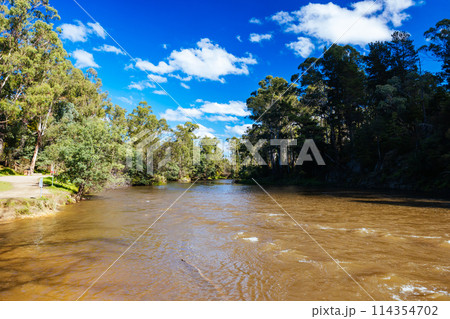 Warrandyte River Reserve in Melbourne Australia Warrandyte River Reserve in Melbourne Australia 114354702
