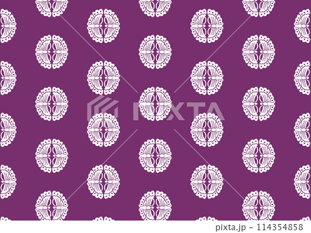 和柄　文様　向蝶丸　模様　平安　着物　イメージ 114354858