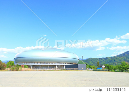 長野県長野市、ホワイトリングの風景 114355143
