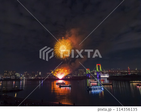 お台場レインボー花火　東京都 114356135