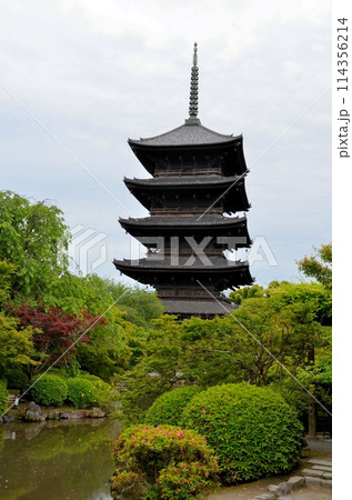 東寺 五重塔 東寺 五重塔 114356214
